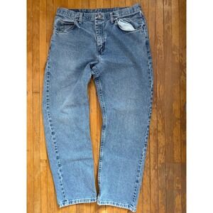 Vintage 1973 Wrangler Relaxed Fit Light-wash Jeans Size 36X32